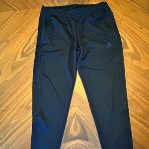Adidas Men's Tiro Pants - Size Medium - fits like a small.  Black over black.